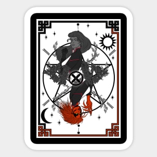 The Queen of Pentacles Sticker